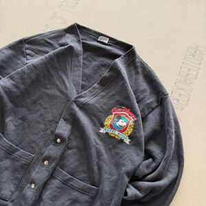 Vintage 80's Disney Mickey Mouse Cardigan Sweatshirt‎
